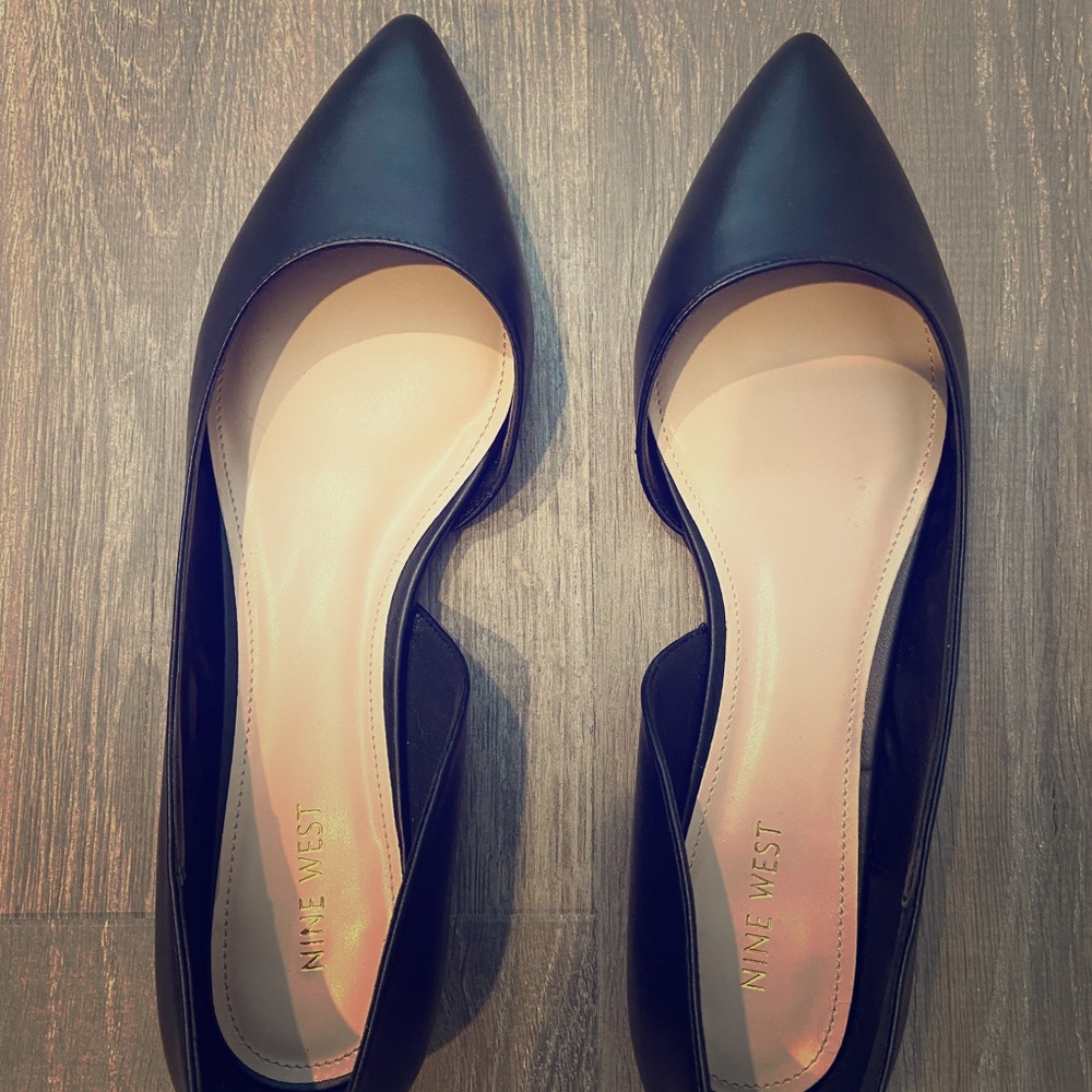 Nine West Slip-on Almond Toe Flat - Saige